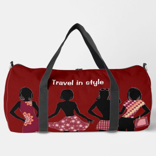 Shopping Queen Collection:Ladies Large Duffle Bag