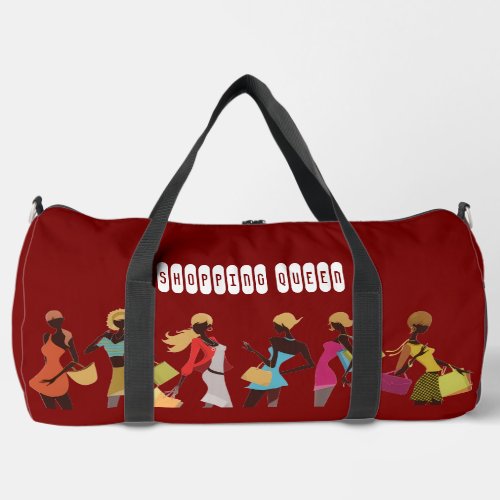 Shopping Queen Collection-Ladies Large Duffle Bag