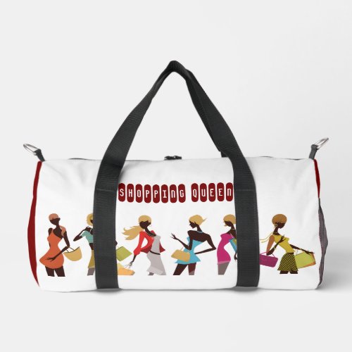 Shopping Queen Collection-Ladies Small Duffle Bag