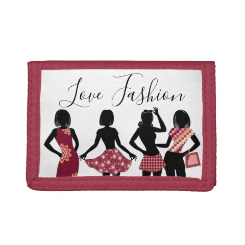 Shopping Queen Collection _ Ladies  Trifold Wallet