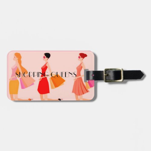 SHOPPING QUEEN COLLECTION LUGGAGE TAG