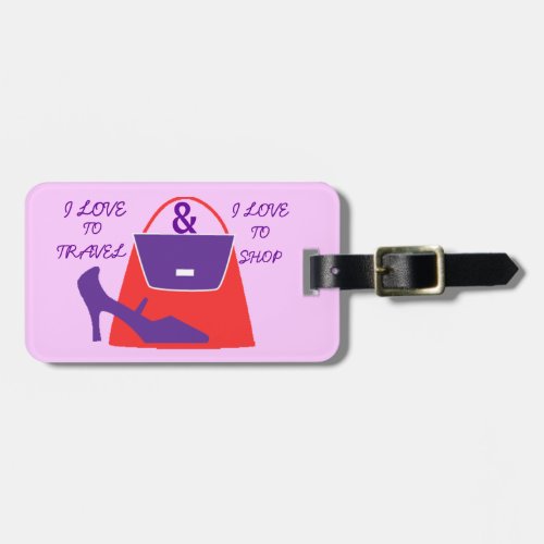 SHOPPING QUEEN COLLECTION LUGGAGE TAG