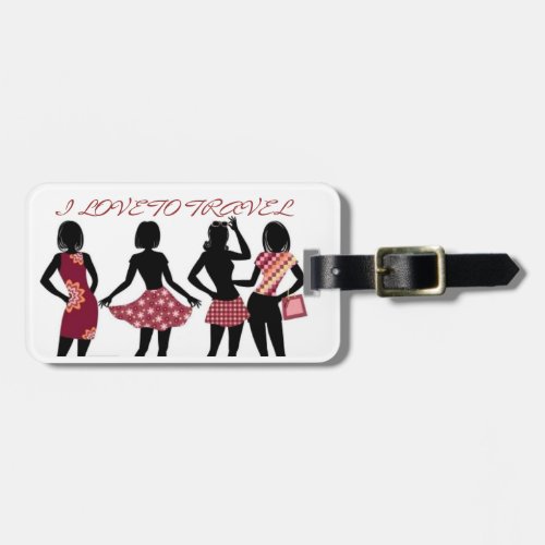 SHOPPING QUEEN COLLECTION LUGGAGE TAG