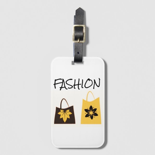Shopping Queen Collection- Luggage Tag (Front Vertical)