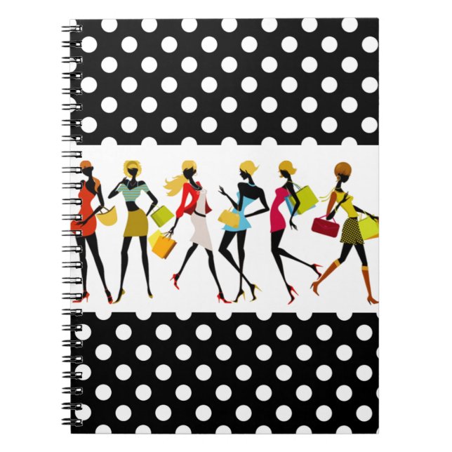 SHOPPING QUEEN COLLECTION NOTEBOOK (Front)