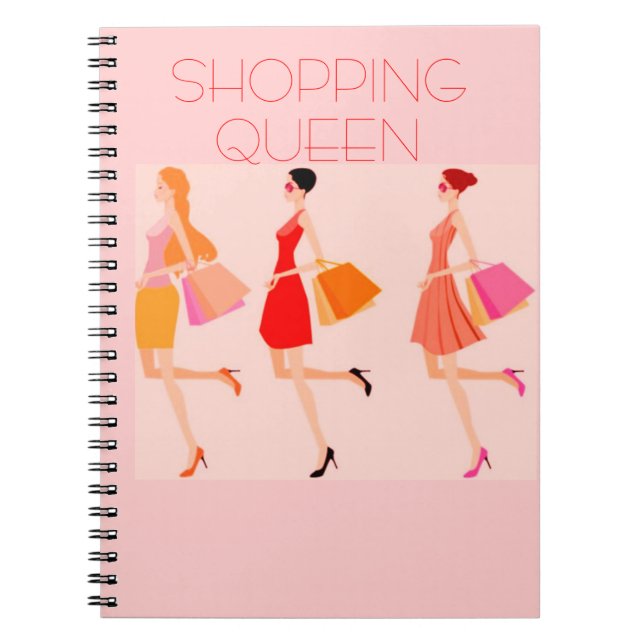 SHOPPING QUEEN COLLECTION NOTEBOOK (Front)