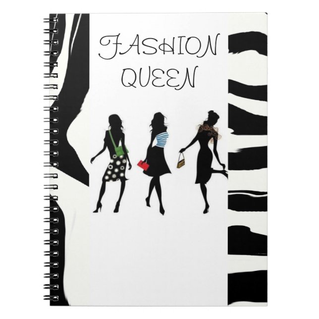 SHOPPING QUEEN COLLECTION NOTEBOOK (Front)