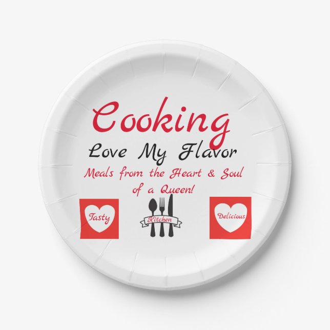 SHOPPING QUEEN COLLECTION PAPER PLATES (Front)