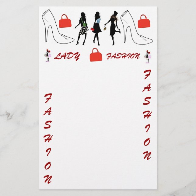 SHOPPING QUEEN COLLECTION STATIONERY (Front)