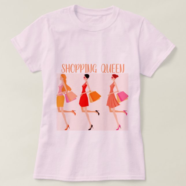 SHOPPING QUEEN COLLECTION T-Shirt (Design Front)