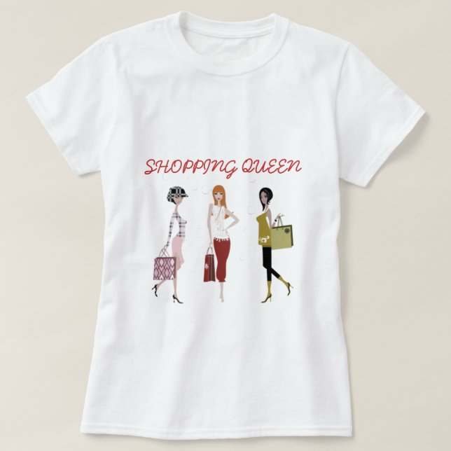 SHOPPING QUEEN COLLECTION T-Shirt (Design Front)