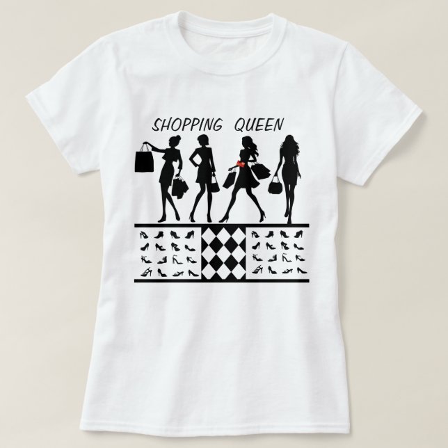 SHOPPING QUEEN COLLECTION T-Shirt (Design Front)