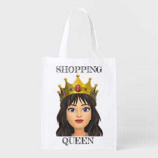 Shopping Queen Grocery Bag