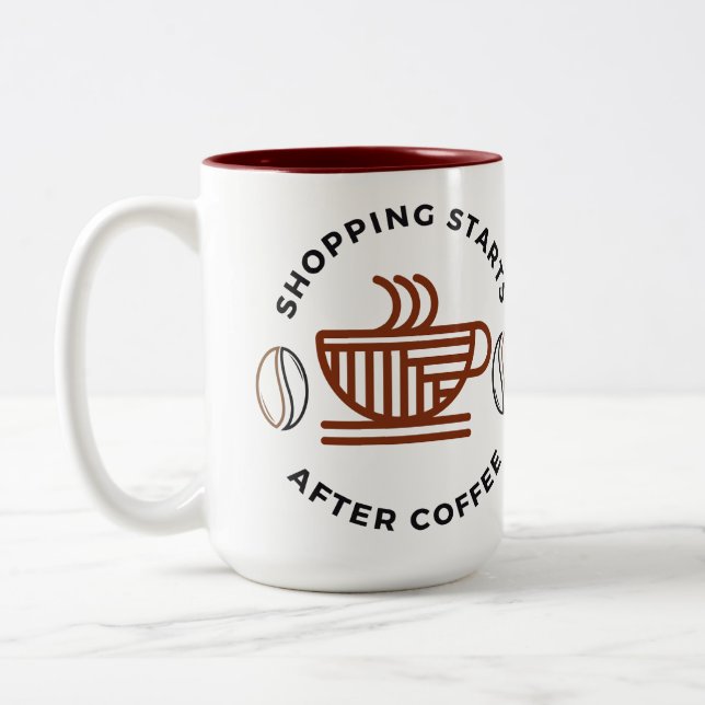 Shopping starts after Coffee mug (Left)