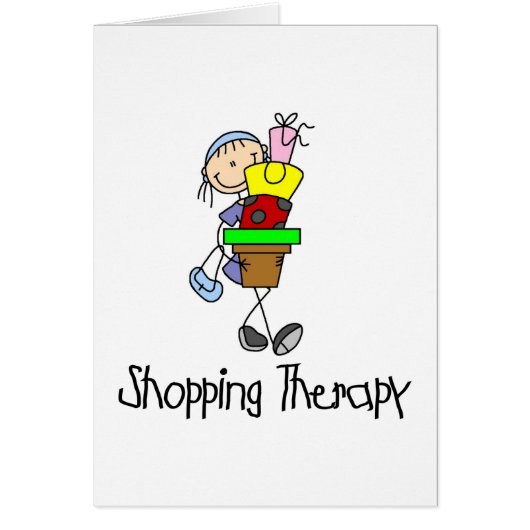 Shopping Therapy Card (Front)