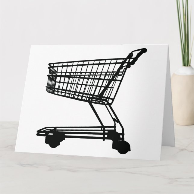 Shopping trolley card (Front)