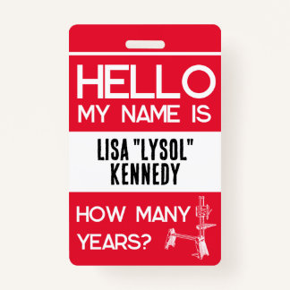 Shopsmith 75th Anniversary Celebration Name Badge