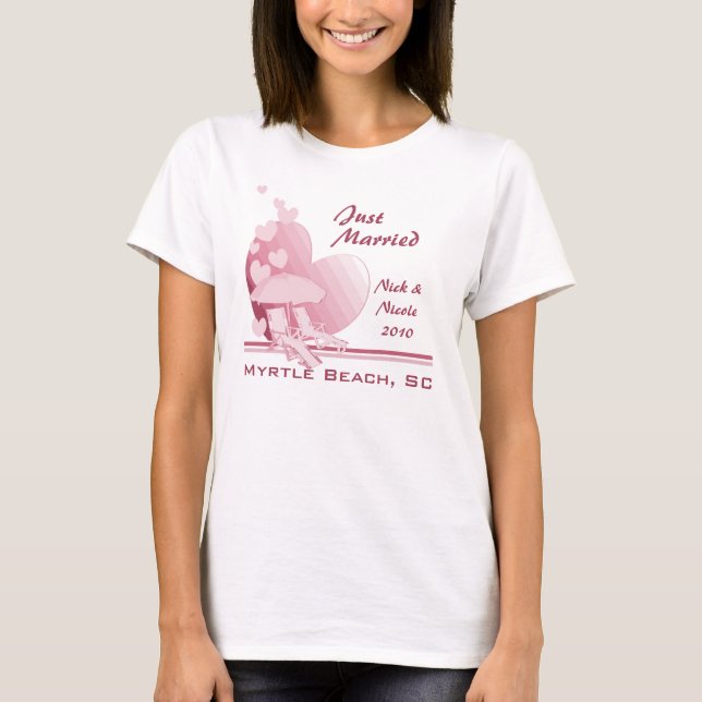 Shore Love/ Dusty Rose T-Shirt (Front)