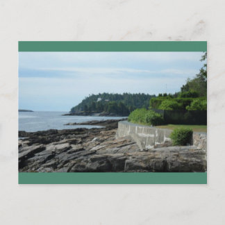 Shore Path, Bar Harbor, Maine Postcard