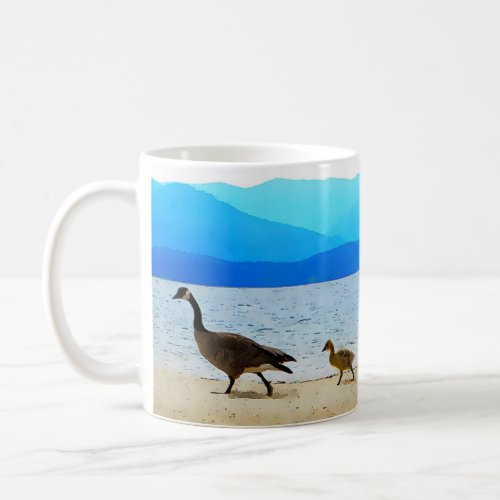 Shore Patrol Canada Geese Coffee Mug