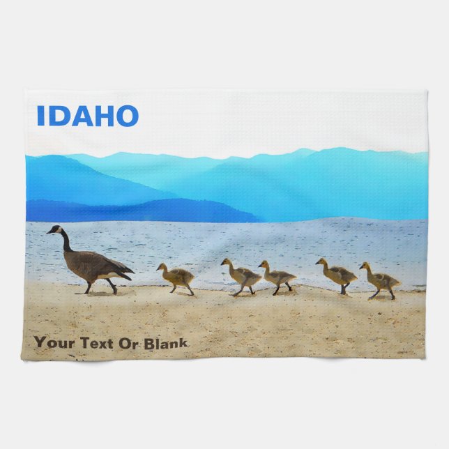 Shore Patrol - Canada Geese Kitchen Towel (Horizontal)