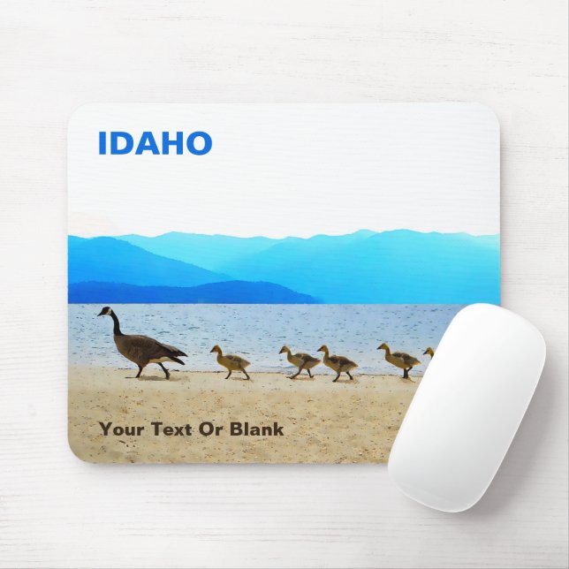 Shore Patrol - Canada Geese Mouse Pad (With Mouse)