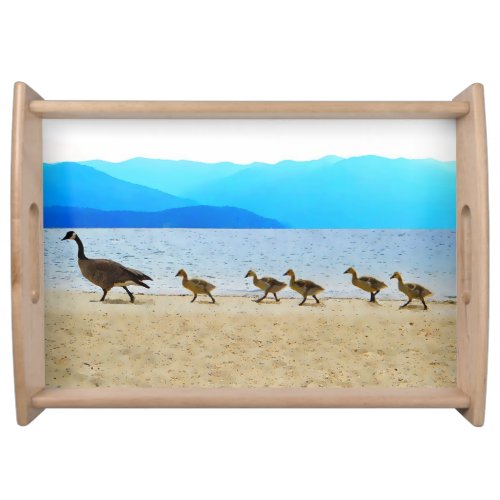 Shore Patrol _ Canada Geese Serving Tray