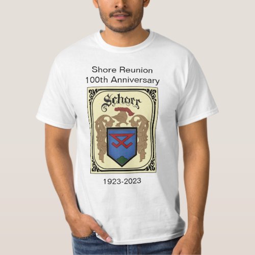 Shore Reunion 100th Anniversary crest shirt_ mens T_Shirt