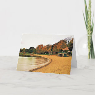 Shorefront of Lake Geneva, Wisconsin Card