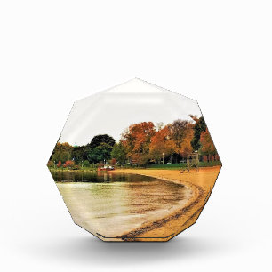 Shorefront of Lake Geneva, Wisconsin Photo Block