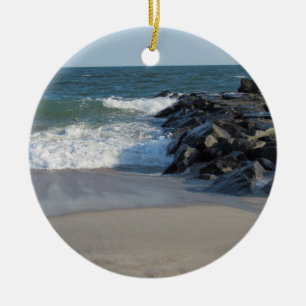 Shoreline Ceramic Ornament