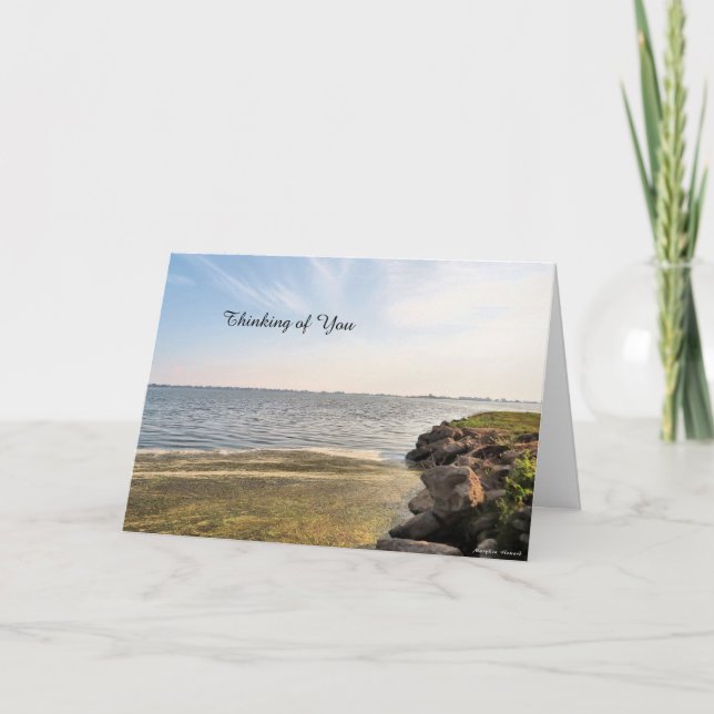 Shoreline Lake - Thinking of You Card (Front)