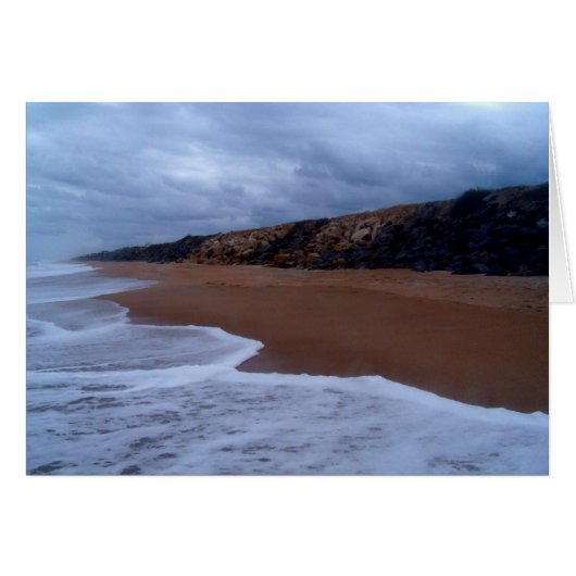 Shoreline of Flagler Beach Cards (Front Horizontal)