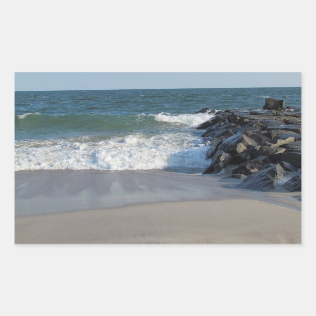 Shoreline Rectangular Sticker (Front)