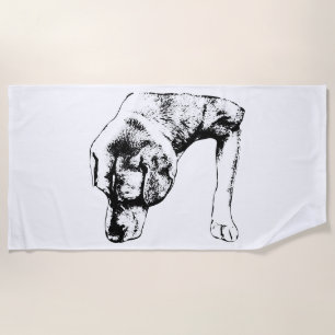 Shoreline Scout Pup Beach Towel