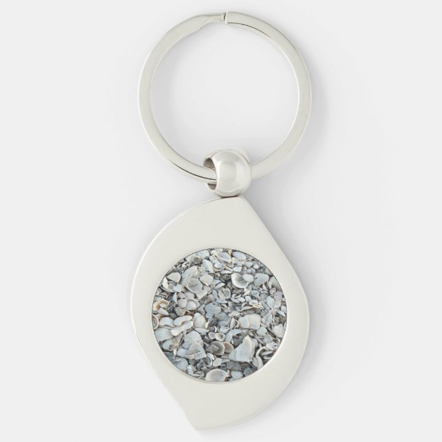 Shoreline Shell Whirl Keychain (Front)