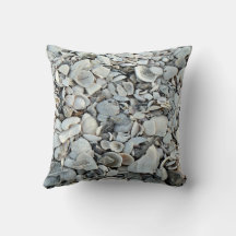 Shoreline Shells Coastal Pillow