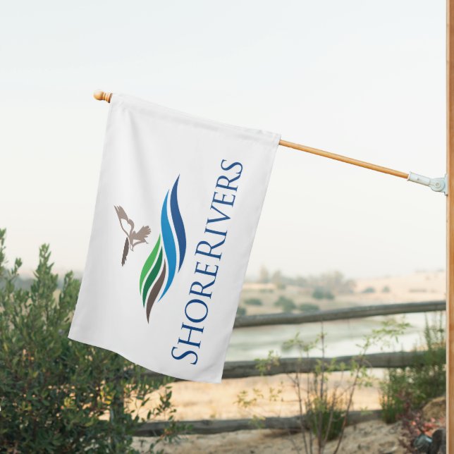 ShoreRivers flag for home or boat (Insitu (Back))