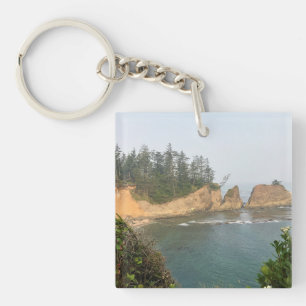 Shores Acres State Park, Oregon Coast Keychain