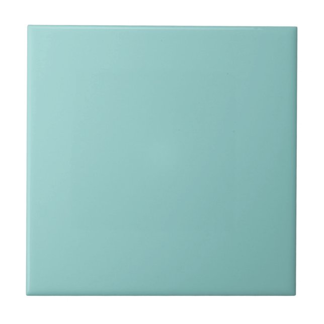 Shores of Bora Bora Blue Square Kitchen and Bath Ceramic Tile (Front)