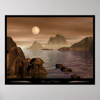 Shores Of Solitude Poster