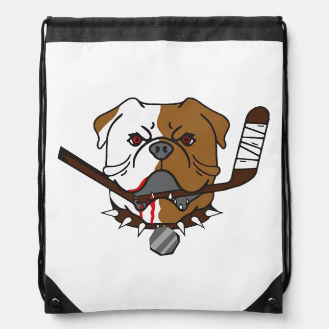 SHORESY Sudbury Bulldogs Drawstring Bag (Front)