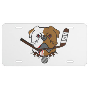 SHORESY Sudbury Bulldogs License Plate