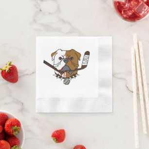 SHORESY Sudbury Bulldogs Napkins
