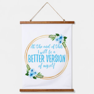 short affirmations about dreams and goals hanging tapestry