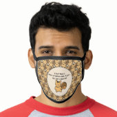 Short Attention Span Squirrel Design Funny Face Mask (Worn Him)