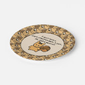 Short Attention Span Squirrel Design Paper Plates (Angled)