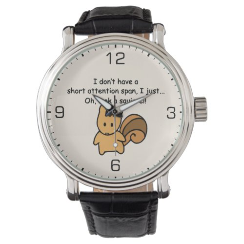 Short Attention Span Squirrel Funny Watch