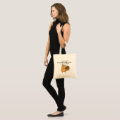 Short Attention Span Squirrel Humor Tote Bag (Front (Model))