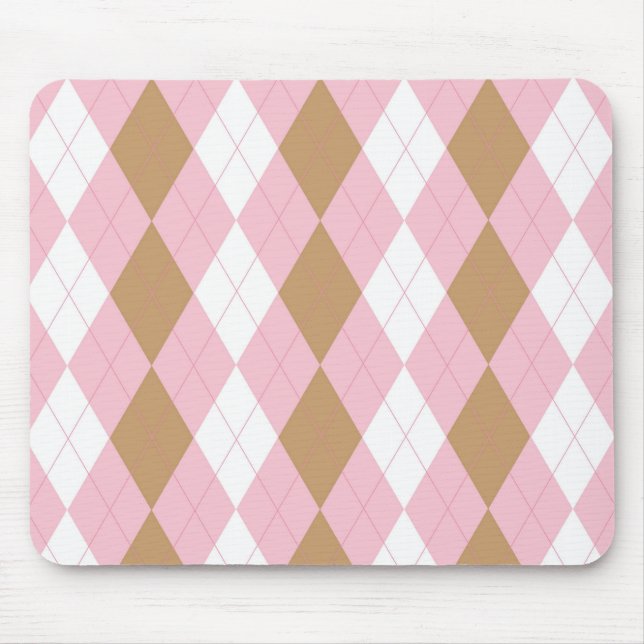 Short Cakes Argyle Mousepad (Front)